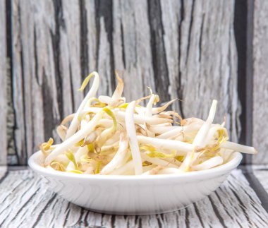 Fasulye Filiz beyaz kase