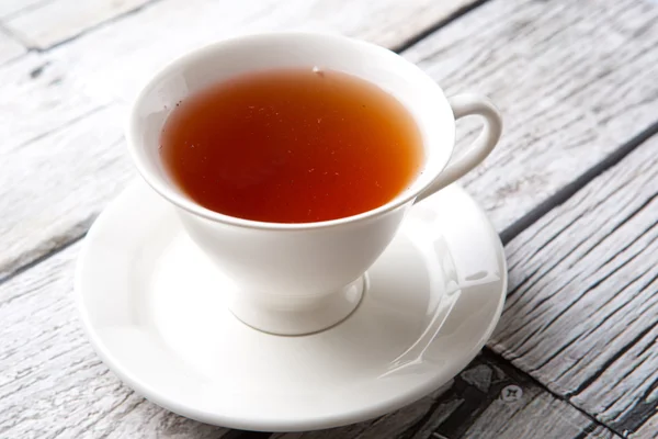 Herbata na tle wyblakły — Zdjęcie stockowe