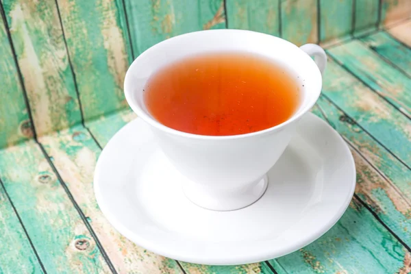 Herbata na tle wyblakły — Zdjęcie stockowe