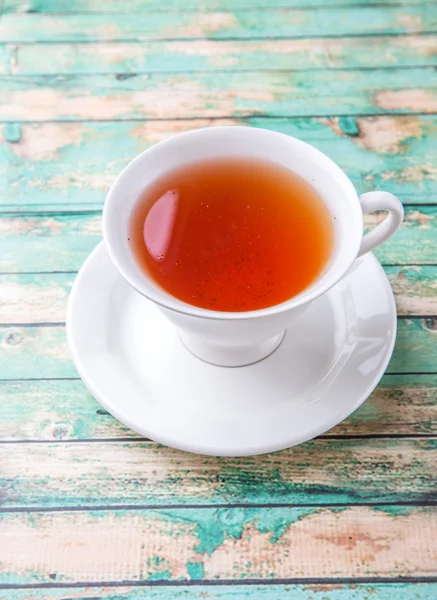 Tea On Weathered Background — Stock Photo, Image