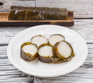 Malezya Lemang çanak