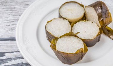 Malezya Lemang çanak