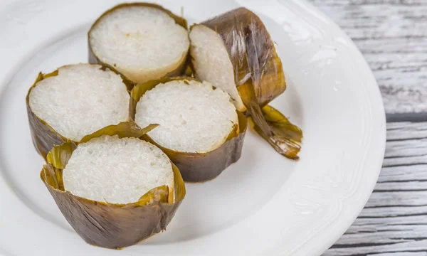 Malezyjski danie Lemang — Zdjęcie stockowe