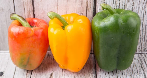 Fresh Colorful Bell Peppers — Stock Photo, Image