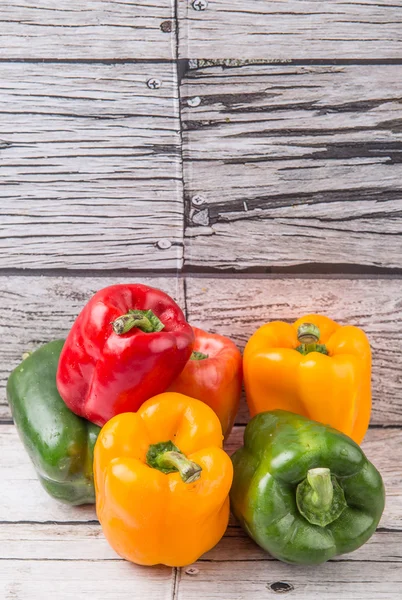 Fresh Bell Peppers — Stock Photo, Image