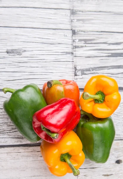 Fresh Bell Peppers Stock Photo