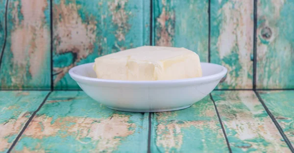 Uma tigela de manteiga — Fotografia de Stock