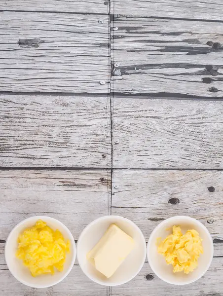 Mantequilla, Margarina y Ghee Indio — Foto de Stock