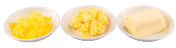 Boter, Margarine en Indiase Ghee — Stockfoto