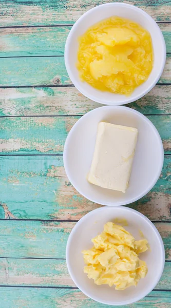 Mantequilla, Margarina y Ghee Indio — Foto de Stock