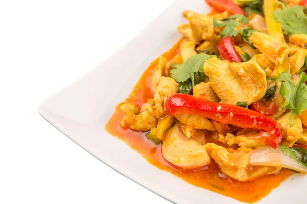 Malaysian Dish Ayam Paprik — Stock Photo, Image