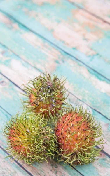 Exotic Rambutan Fruits — Stock Photo, Image