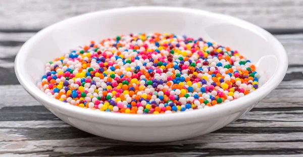 Colorful Sprinkle Cake Toppings — Stock Photo, Image