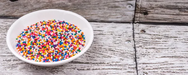 Colorful Sprinkle Cake Toppings — Stock Photo, Image