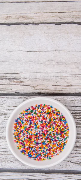 Colorful Sprinkle Cake Toppings — Stock Photo, Image