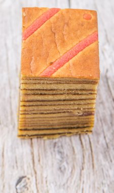Malezya yemek Kek Lapis Sarawak