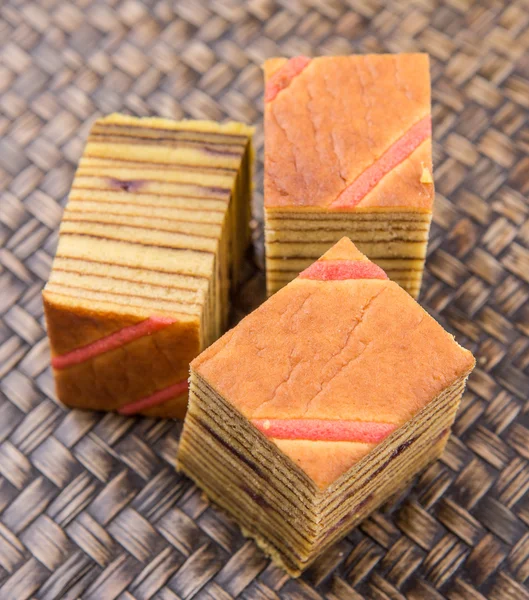 Kek Lapis Sarawak — Stock fotografie