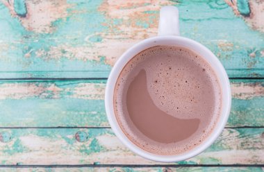 sıcak çikolatalı içecek