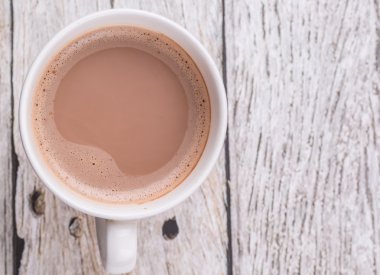 sıcak çikolatalı içecek