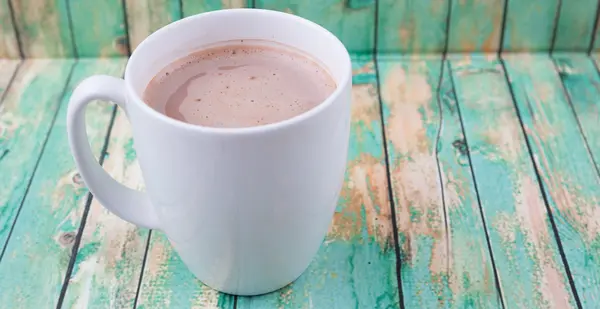 Sıcak çikolatalı içecek — Stok fotoğraf