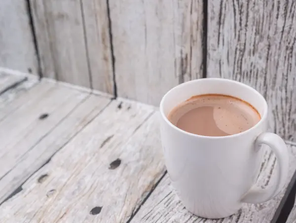 Bebida de chocolate quente — Fotografia de Stock