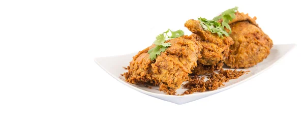 Javanés plato Ayam Penyet — Foto de Stock