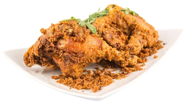 Javanisches Gericht ayam penyet — Stockfoto
