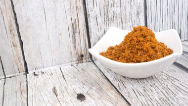 Malezya çanak Serunding Ikan