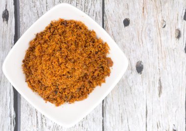 Malezya çanak Serunding Ikan