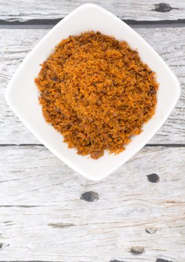 Malezya çanak Serunding Ikan