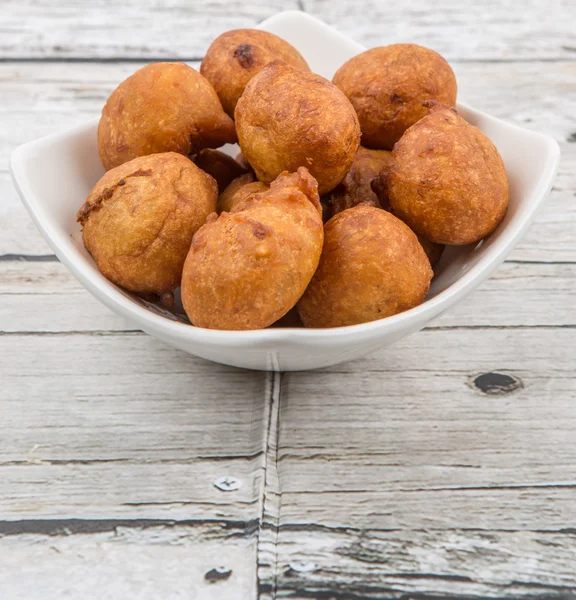 Deep Fried Banana Balls — Stock Photo, Image