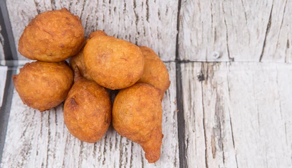 Bolas de banana fritas profundas — Fotografia de Stock