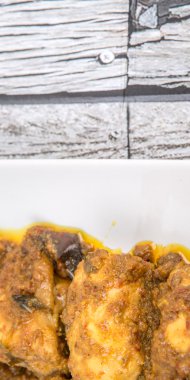 Malaysian Dried Chicken Curry