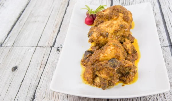 Malaysian Dried Chicken Curry — Stock Photo, Image