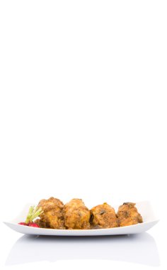 Malezya çanak kurutulmuş tavuk köri