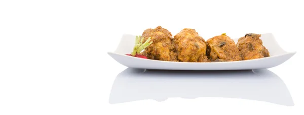 Malaiisches Gericht getrocknetes Hühnercurry — Stockfoto