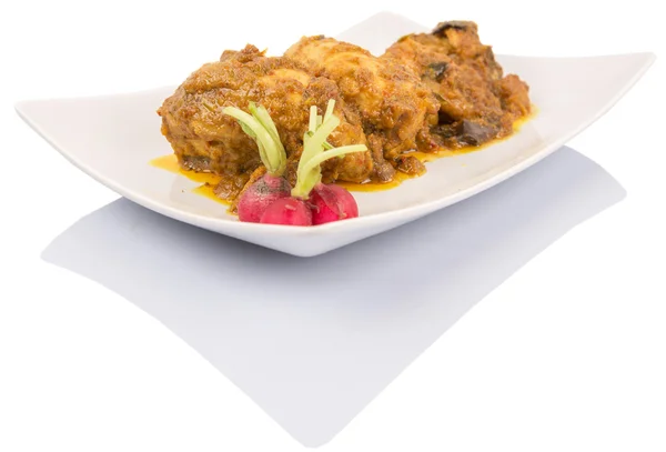 Plato de Malasia Pollo seco Curry — Foto de Stock