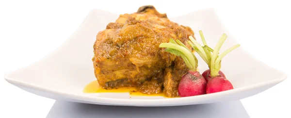Malaysian Dish Dried Chicken Curry — Stock Photo, Image