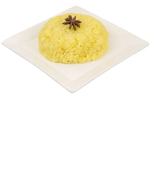 Малайзійський блюдо жовтий клейкого рису — стокове фото