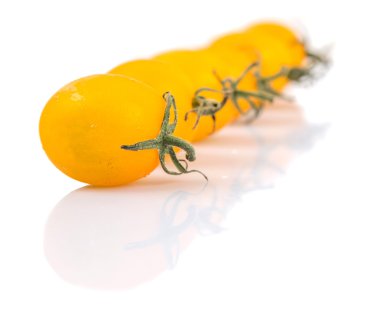 Mini sarı kiraz domates