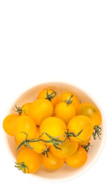 Mini sarı kiraz domates