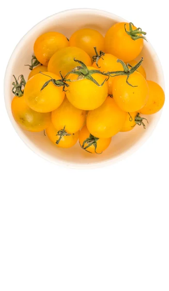 Mini tomate cereja amarelo — Fotografia de Stock