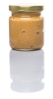 Fıstık ezmesi Mason kavanoza