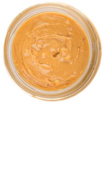 Fıstık ezmesi Mason kavanoza