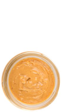 Fıstık ezmesi Mason kavanoza