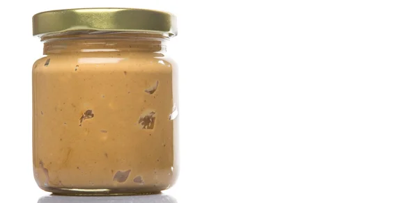 石工の瓶にピーナッツ バター — ストック写真