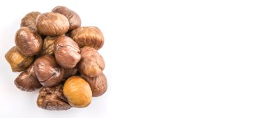 Kavrulmuş Bütün soyulmuş kestane