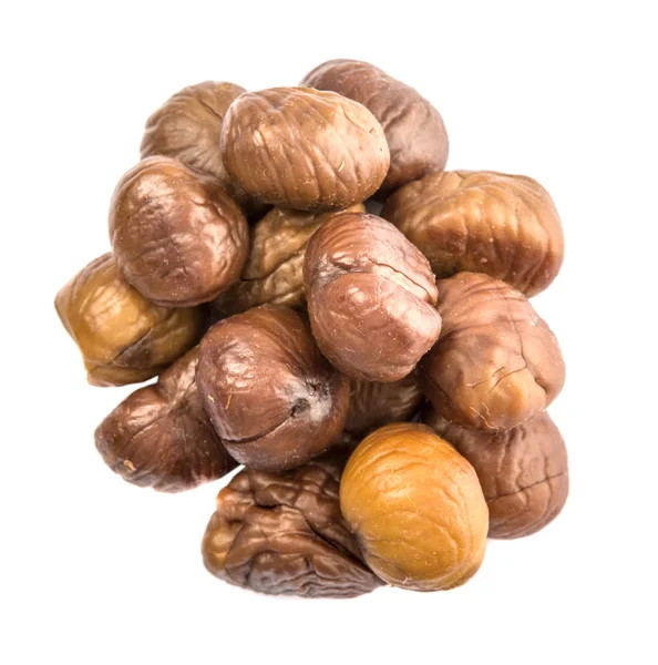 Roasted Whole Peeled Chestnut — Stock Photo, Image