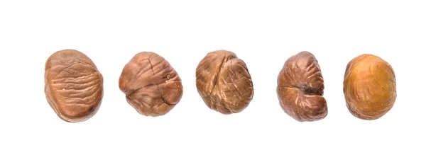 Roasted Whole Peeled Chestnut — Stock Photo, Image