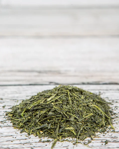 Dried Green Tea Leaves